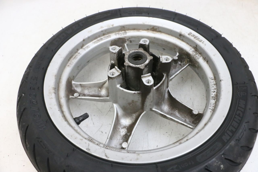 photo de OBRĘCZ PRZEDNIA I OPONA MBK FLAME X 125 (2007 - 2016) - Zoom stanu zużycia