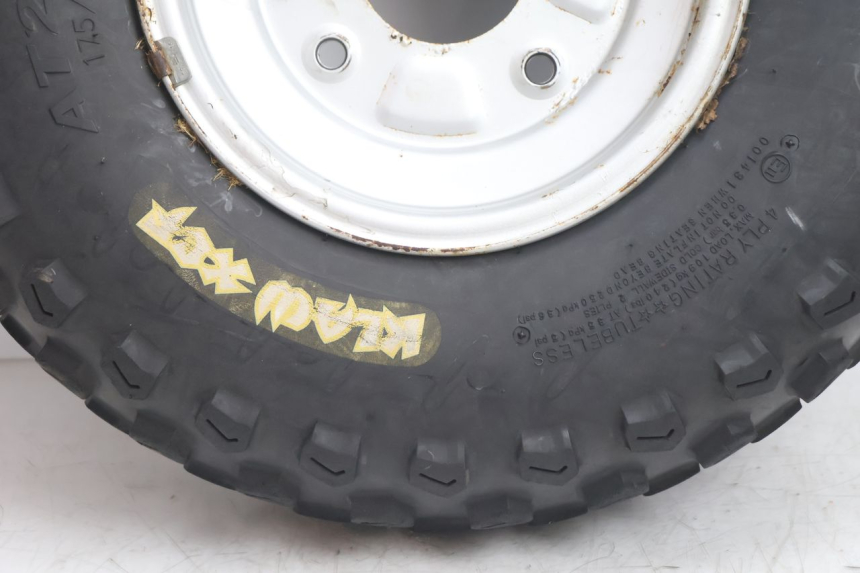 photo de OBRĘCZ PRZEDNIA I OPONA KYMCO MXU R 250 (2004 - 2010) - Zoom stanu zużycia