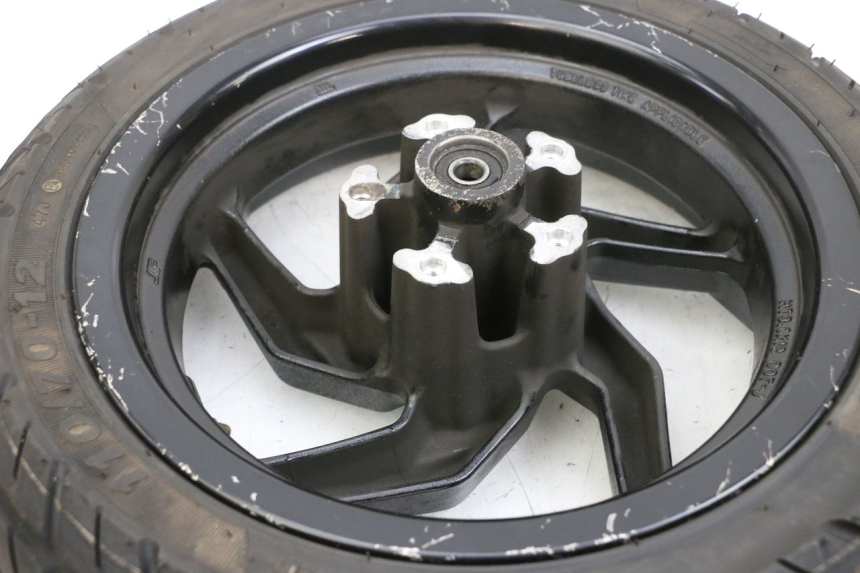 photo de OBRĘCZ PRZEDNIA I OPONA SYM ORBIT III 3 4T 50 (2021 - 2025) - Zoom stanu zużycia