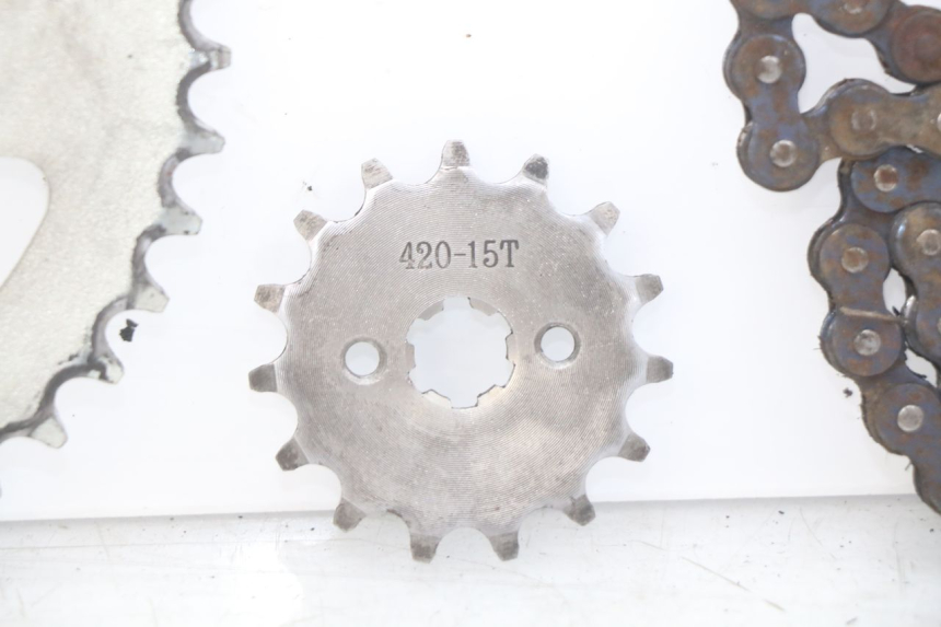 photo de ZESTAW ŁAŃCUCHA TNT MOTOR CITY 50 (2007 - 2018) - Stan powierzchni