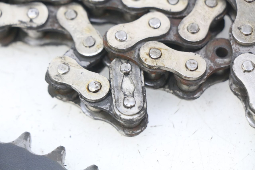 photo de ZESTAW ŁAŃCUCHA MBK X-LIMIT XLIMIT 50 (2003 - 2006) - Zoom stanu zużycia