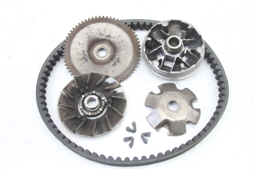 photo de ZESTAW SPRZĘGŁA I WARIATORA KYMCO AGILITY 4T 50 (2018 - 2022) - Stan powierzchni