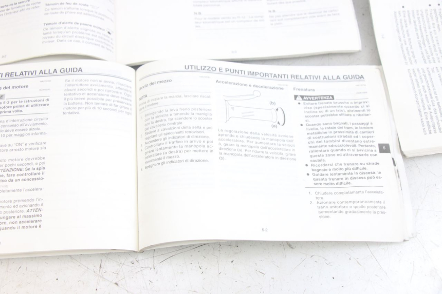 photo de INSTRUKCJA OBSŁUGI YAMAHA BW'S BWS 125 (2010 - 2013) - Szczegół części