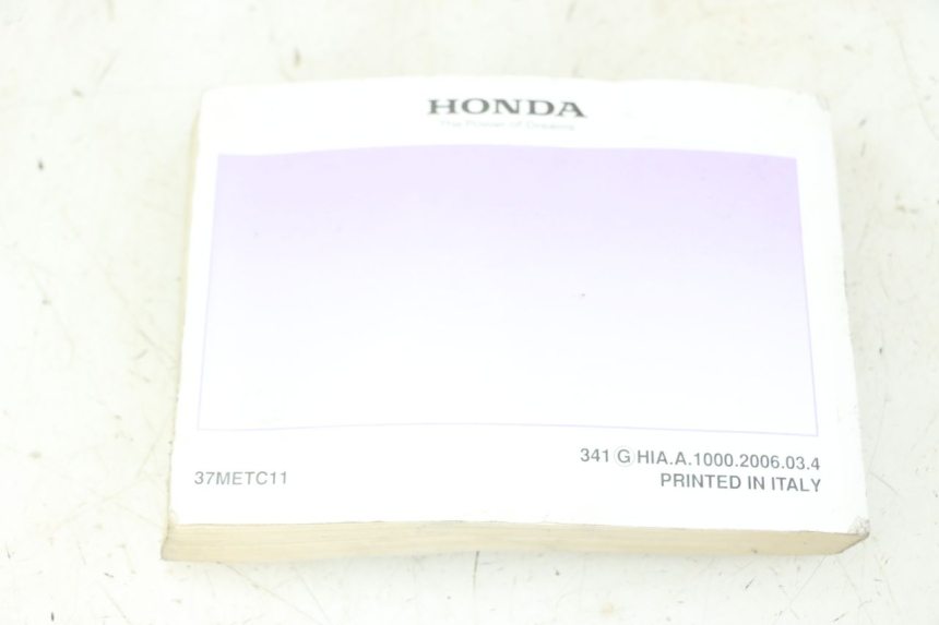 photo de INSTRUKCJA OBSŁUGI HONDA CBF 500 (2004 - 2007) - Widok ogólny