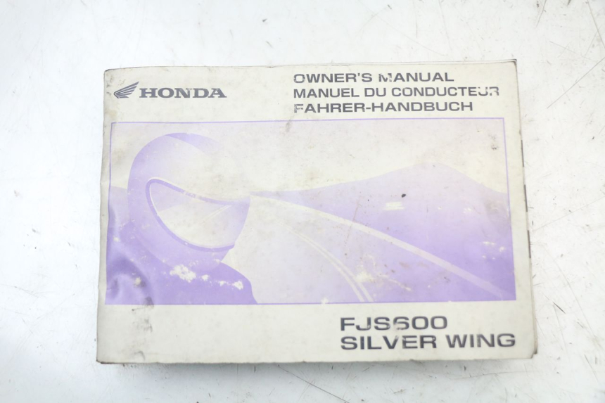 photo de INSTRUKCJA OBSŁUGI HONDA FJS SILVERWING SILVER WING 600 (2001 - 2010) - Widok główny