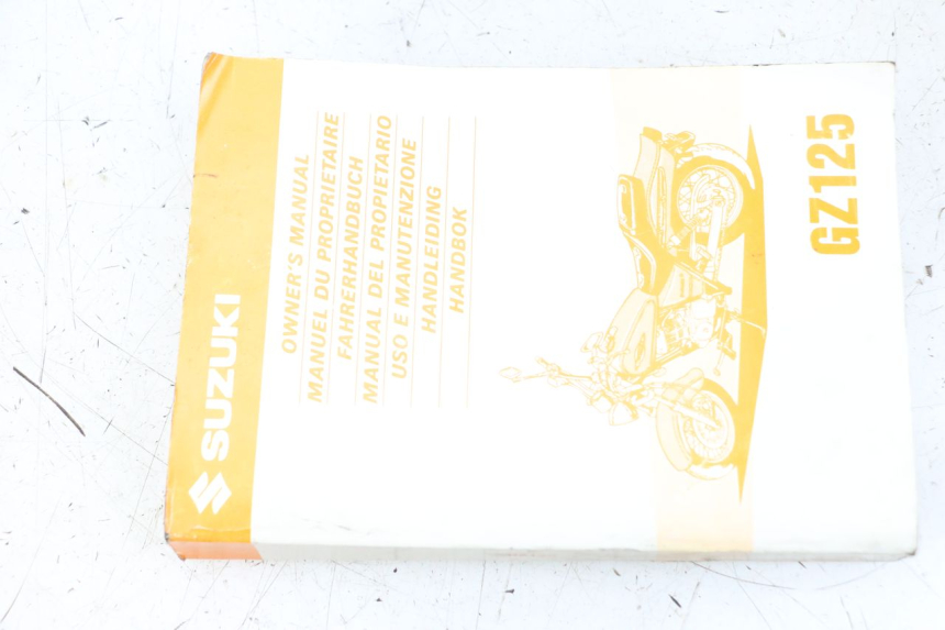 photo de INSTRUKCJA OBSŁUGI SUZUKI GZ MARAUDER 125 (1998 - 2004) - Widok główny