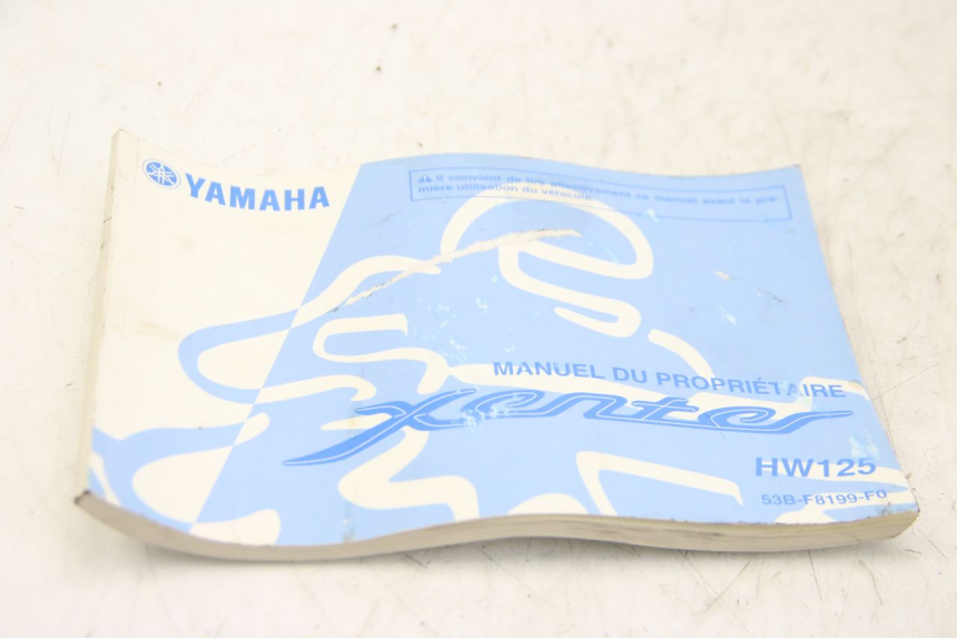 photo de INSTRUKCJA OBSŁUGI YAMAHA HW XENTER 125 (2011 - 2017) - Widok główny