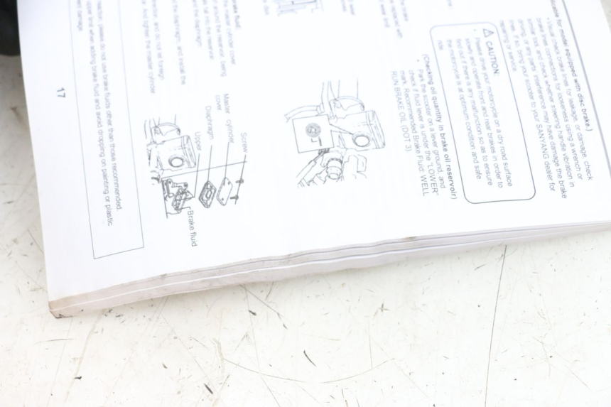 photo de INSTRUKCJA OBSŁUGI SYM JET 14 4T 50 (2018 - 2022) - Zoom stanu zużycia