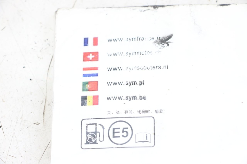 photo de INSTRUKCJA OBSŁUGI SYM JET 14 4T 50 (2018 - 2022) - Punkty mocowania