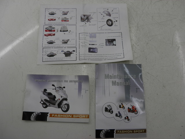 photo de INSTRUKCJA OBSŁUGI JM MOTOR S-MAX 125 (2010 - 2014) - Widok główny