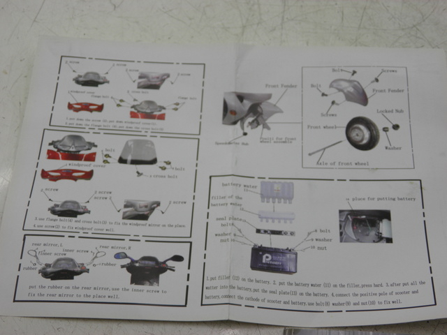 photo de INSTRUKCJA OBSŁUGI JM MOTOR S-MAX 125 (2010 - 2014) - Zbliżenie techniczne