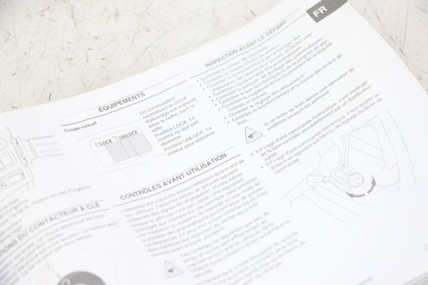 photo de INSTRUKCJA OBSŁUGI PEUGEOT TWEET 4T 50 (2014 - 2019) - Szczegół części