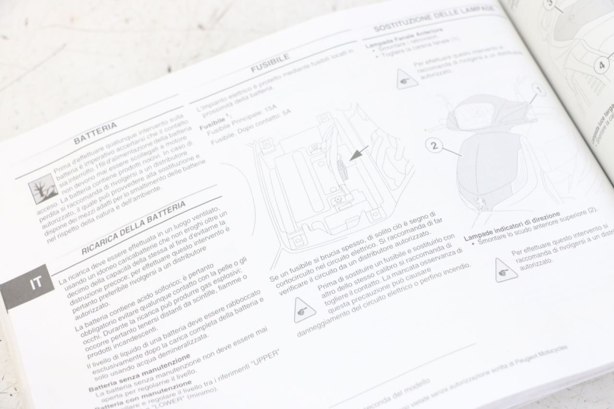 photo de INSTRUKCJA OBSŁUGI PEUGEOT TWEET 4T 50 (2014 - 2019) - Inny kąt widzenia