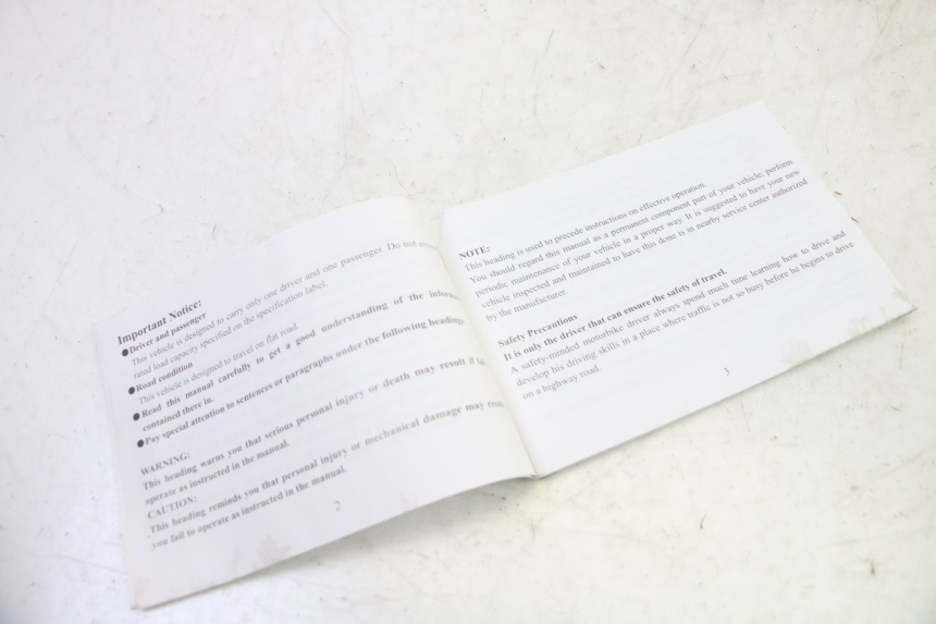 photo de INSTRUKCJA OBSŁUGI JM MOTORS SANTANA EVO 50 (2024 - 2026) - Szczegół części