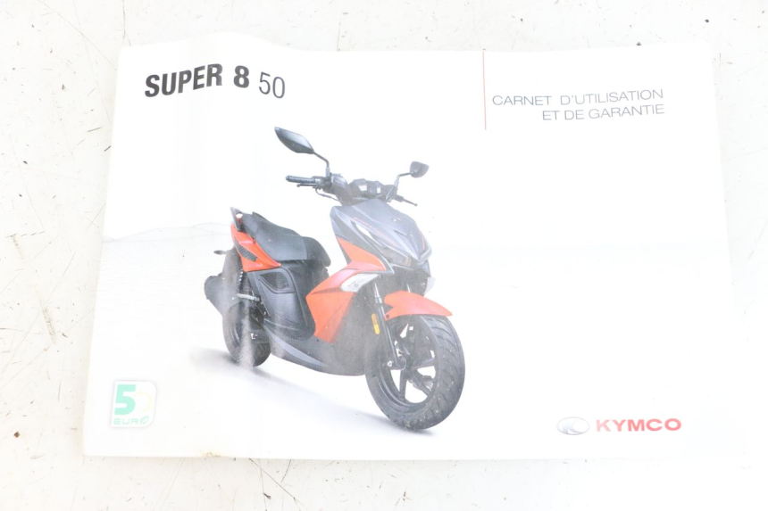photo de INSTRUKCJA OBSŁUGI KYMCO SUPER 8 4T 50 (2021 - 2024) - Widok główny