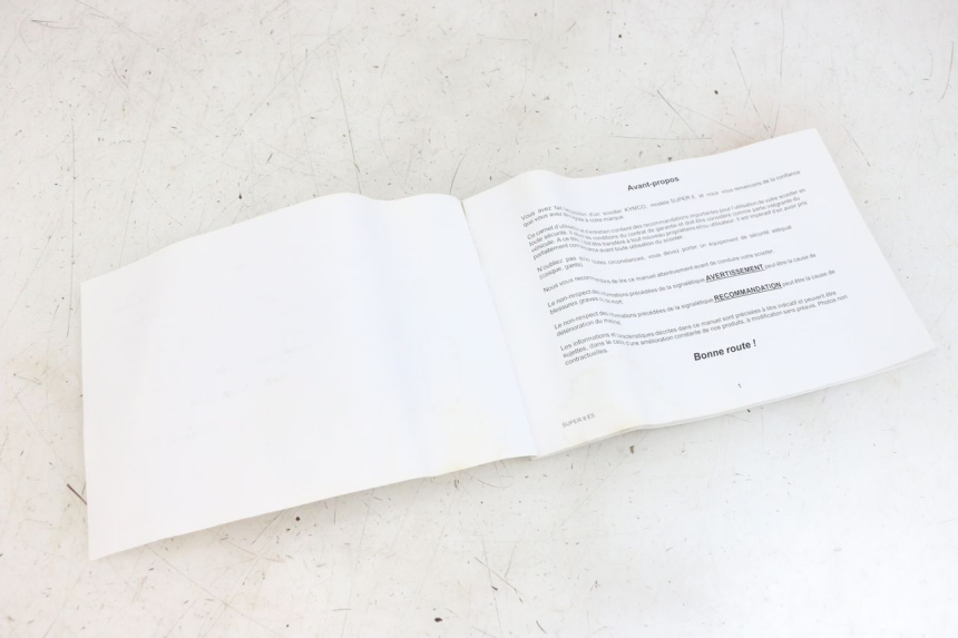 photo de INSTRUKCJA OBSŁUGI KYMCO SUPER 8 4T 50 (2021 - 2024) - Widok ogólny