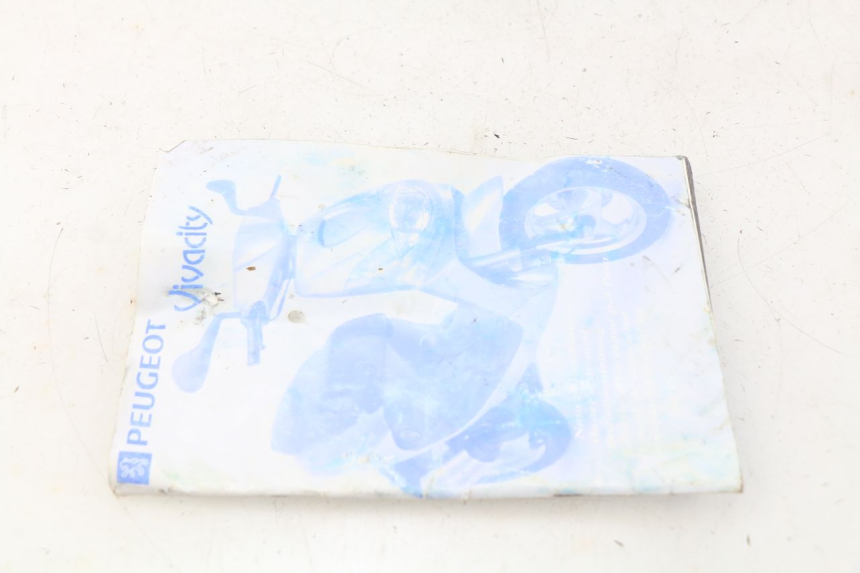 photo de INSTRUKCJA OBSŁUGI PEUGEOT VIVACITY 50 (1998 - 2003) - Część sprawdzona