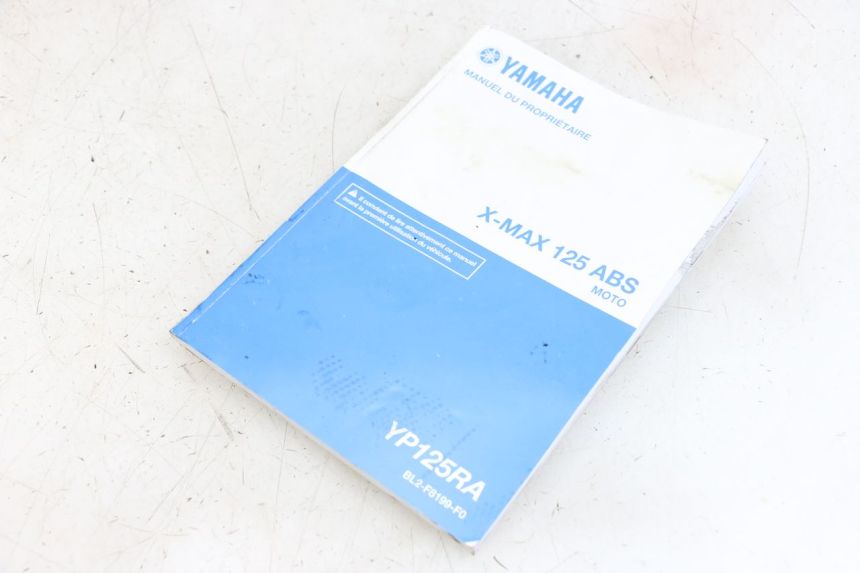 photo de INSTRUKCJA OBSŁUGI YAMAHA XMAX X-MAX ABS 125 (2017 - 2020) - Widok główny