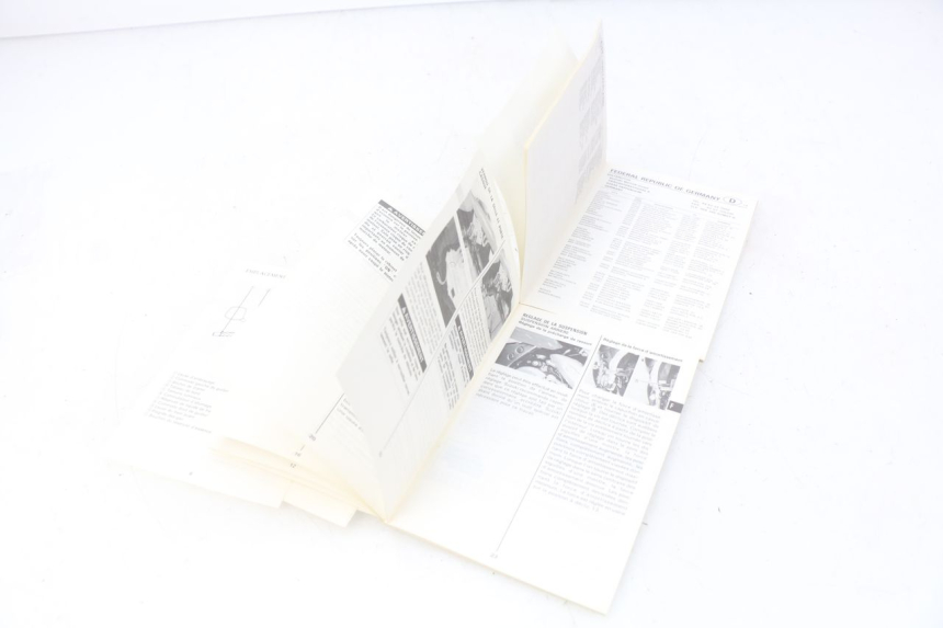 photo de INSTRUKCJA OBSŁUGI SUZUKI XF FREEWIND 650 (1997 - 2003) - Zoom stanu zużycia