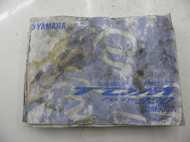 photo de INSTRUKCJA OBSŁUGI YAMAHA TDM 900 (2004 - 2006) - Widok główny