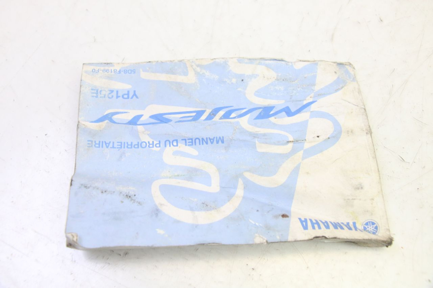 photo de INSTRUKCJA OBSŁUGI YAMAHA YP MAJESTY 125 (2007 - 2010) - Inny kąt widzenia