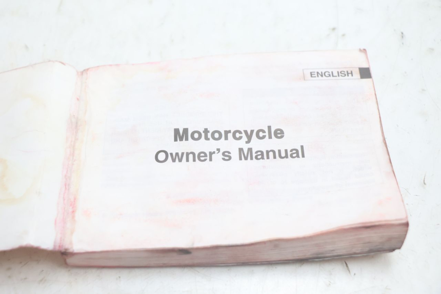 photo de INSTRUKCJA OBSŁUGI KAWASAKI ZX-6R ZX6R 600 (2000 - 2002) - Punkty mocowania