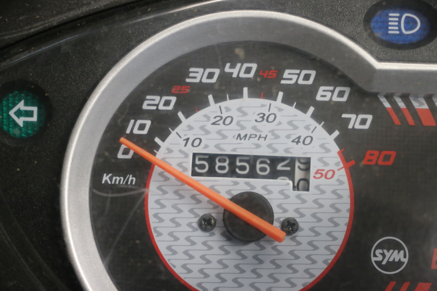 photo de SILNIK SYM ORBIT III 3 4T 50 (2018 - 2021) - Zbliżenie techniczne