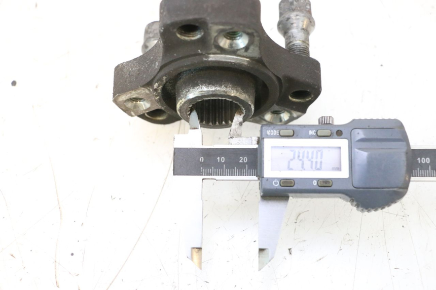 photo de PIASTA KOŁA TYLNEGO PEUGEOT SATELIS COMPRESSOR K15 125 (2006 - 2009) - Zoom stanu zużycia