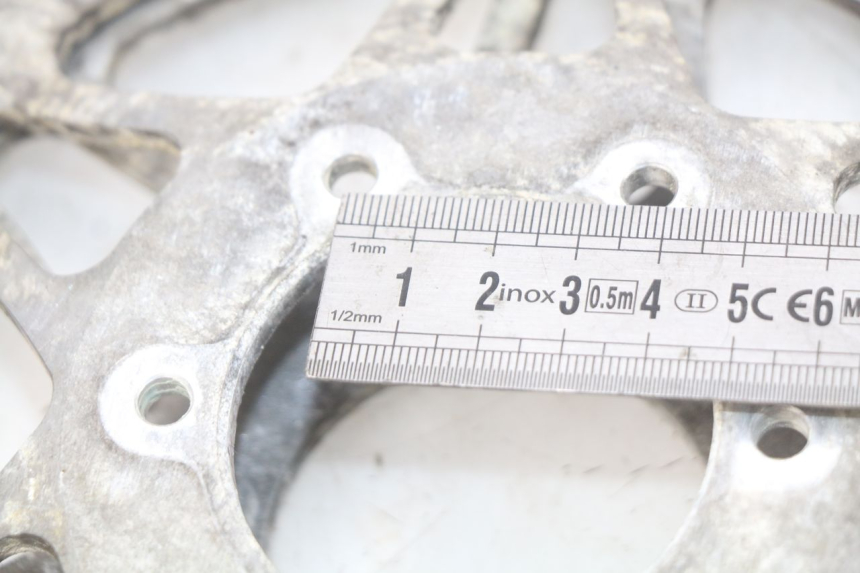 photo de ZESTAW PRZEDNICH TARCZ HAMULCOWYCH HONDA CBR RR FIREBLADE 900 (1992 - 1994) - Zoom stanu zużycia