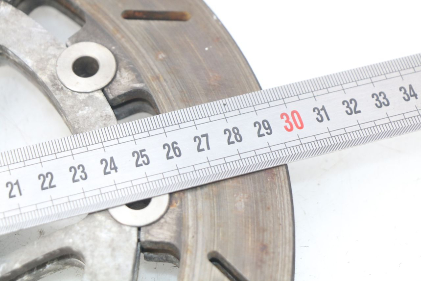 photo de ZESTAW PRZEDNICH TARCZ HAMULCOWYCH HONDA CBR RR FIREBLADE 900 (1992 - 1994) - Zbliżenie techniczne