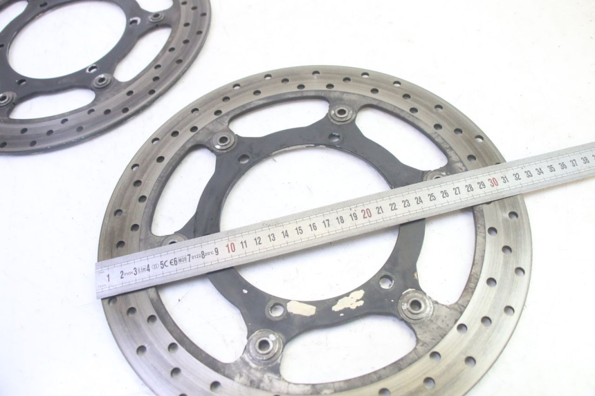 photo de ZESTAW PRZEDNICH TARCZ HAMULCOWYCH YAMAHA FJR ABS 1300 (2006 - 2012) - Inny kąt widzenia