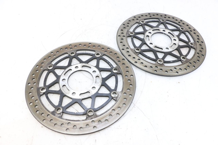 photo de ZESTAW PRZEDNICH TARCZ HAMULCOWYCH SUZUKI GSXR GSX-R 1000 (2003 - 2004) - Część sprawdzona