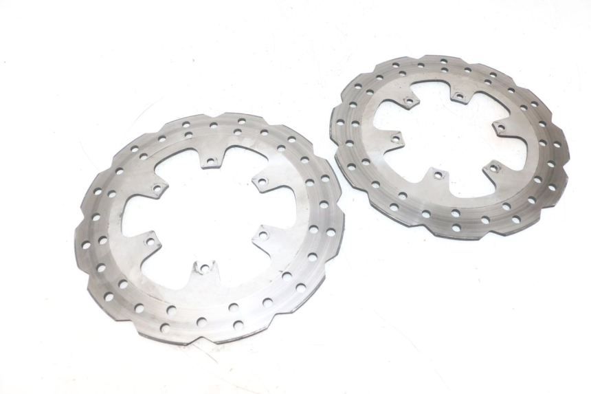 photo de ZESTAW PRZEDNICH TARCZ HAMULCOWYCH PIAGGIO MP3 HPE 300 (2019 - 2026) - Część sprawdzona