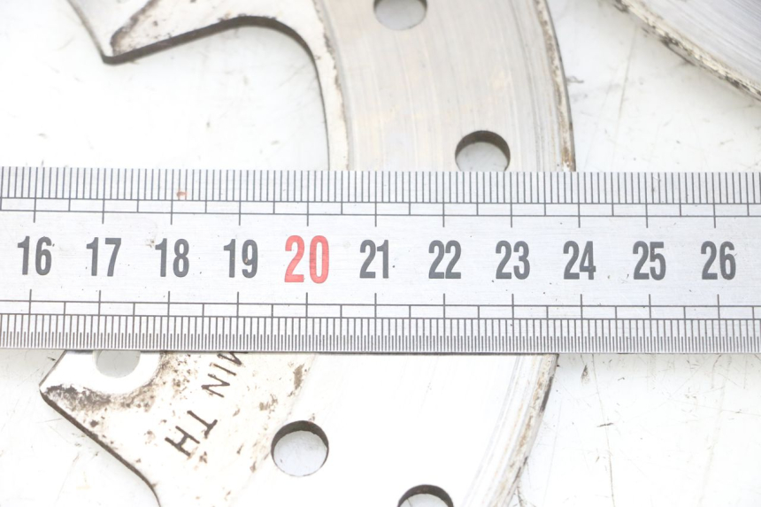 photo de ZESTAW PRZEDNICH TARCZ HAMULCOWYCH PIAGGIO MP3 RL 250 (2006 - 2010) - Inny kąt widzenia