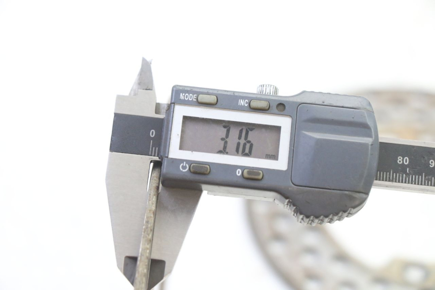 photo de ZESTAW PRZEDNICH TARCZ HAMULCOWYCH YAMAHA YFM BRUIN 350 (2003 - 2009) - Stan powierzchni