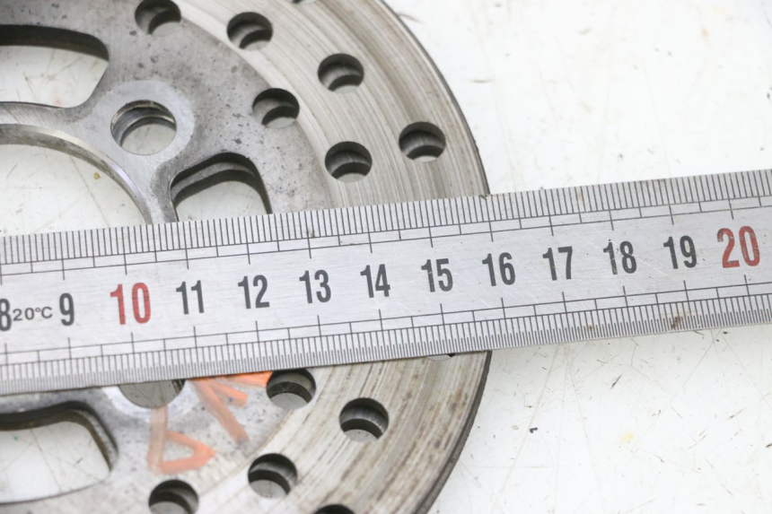 photo de ZESTAW PRZEDNICH TARCZ HAMULCOWYCH YAMAHA YFM R RAPTOR 250 (2008 - 2014) - Szczegół części