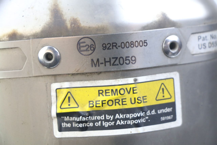 photo de TŁUMIK WYDECHU YAMAHA MT ABS 125 (2014 - 2018) - Punkty mocowania