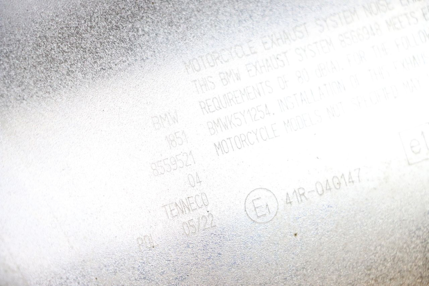 photo de TŁUMIK WYDECHU BMW R GS 1250 (2021 - 2024) - Zoom stanu zużycia