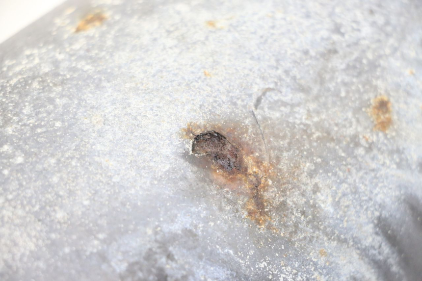 photo de TŁUMIK WYDECHU YAMAHA YP MAJESTY 125 (2007 - 2010) - Zoom stanu zużycia