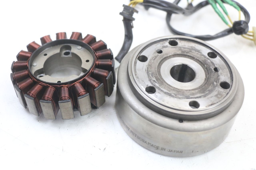 photo de ROTOR STATOR HONDA NES AROBASE 125 (2000 - 2003) - Zoom stanu zużycia