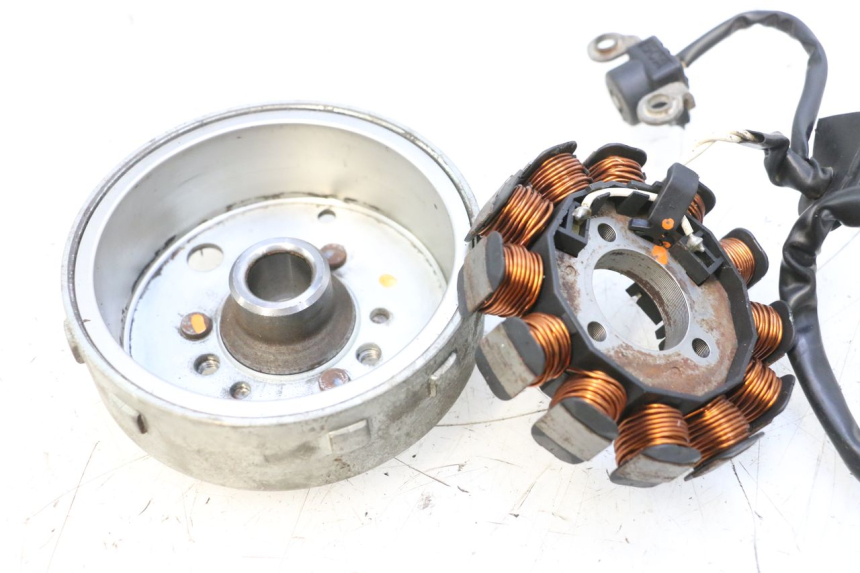 photo de ROTOR STATOR YAMAHA NEOS NEO'S 4T 50 (2008 - 2016) - Zoom stanu zużycia