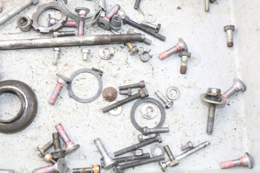 photo de TORBA ZESTAW ŚRUB I WKRĘTÓW PEUGEOT LUDIX 50 (2005 - 2007) - Zoom stanu zużycia