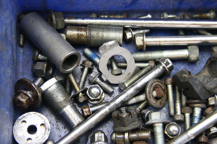 photo de TORBA ZESTAW ŚRUB I WKRĘTÓW YAMAHA XV VIRAGO 750 (1984 - 1998) - Punkty mocowania