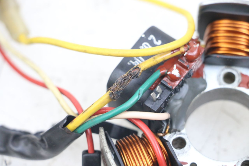 photo de STATOR RIEJU MRT 50 (2018 - 2021) - Zoom stanu zużycia