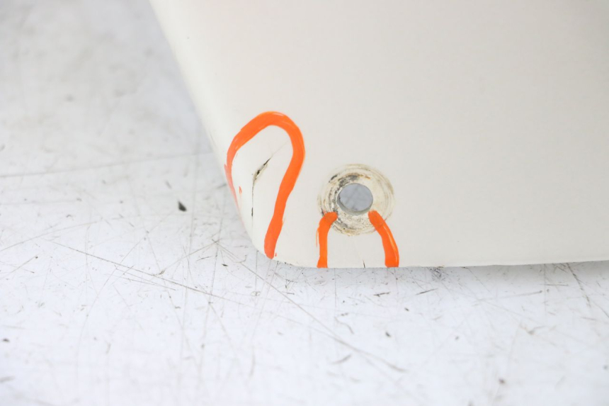 photo de GŁOWICA WIDEŁEK HONDA MTX TC02 125 (1987 - 1989) - Zbliżenie techniczne